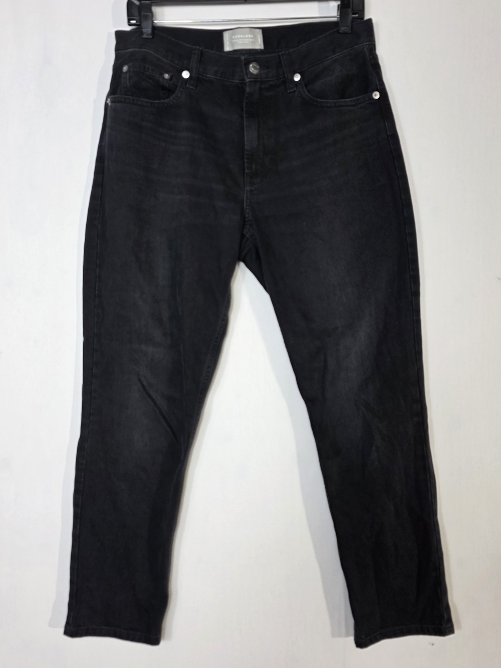 Everlane Organic Cotton Super-soft High-Rise Straight leg Jeans-Regular 29